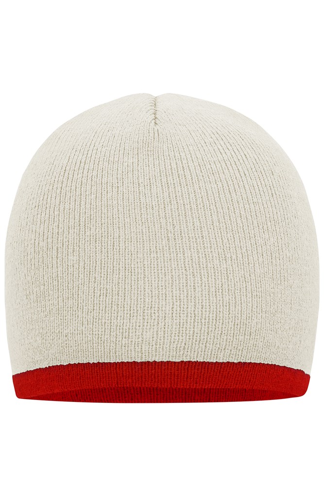 Beanie with Contrasting Border