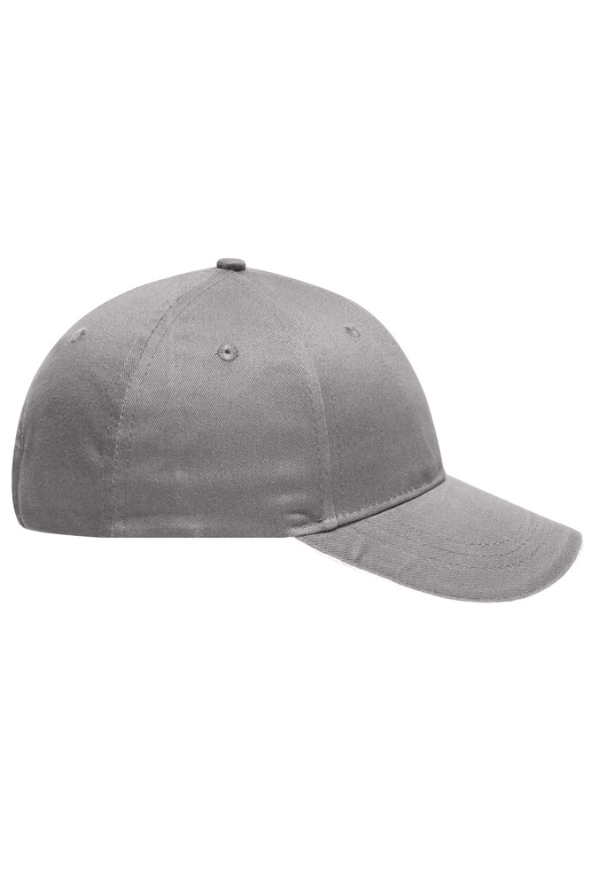 6 Panel Brushed Sandwich Cap