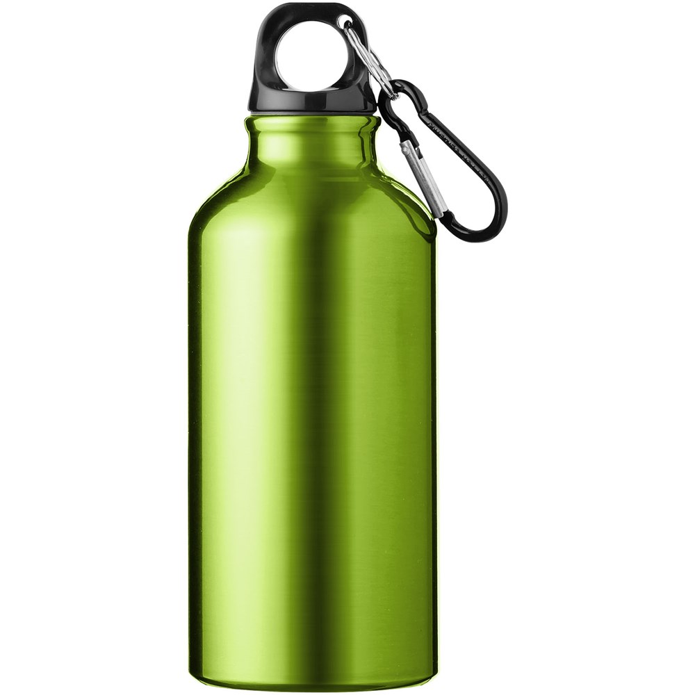 Oregon 400 ml Aluminium Trinkflasche mit Karabinerhaken