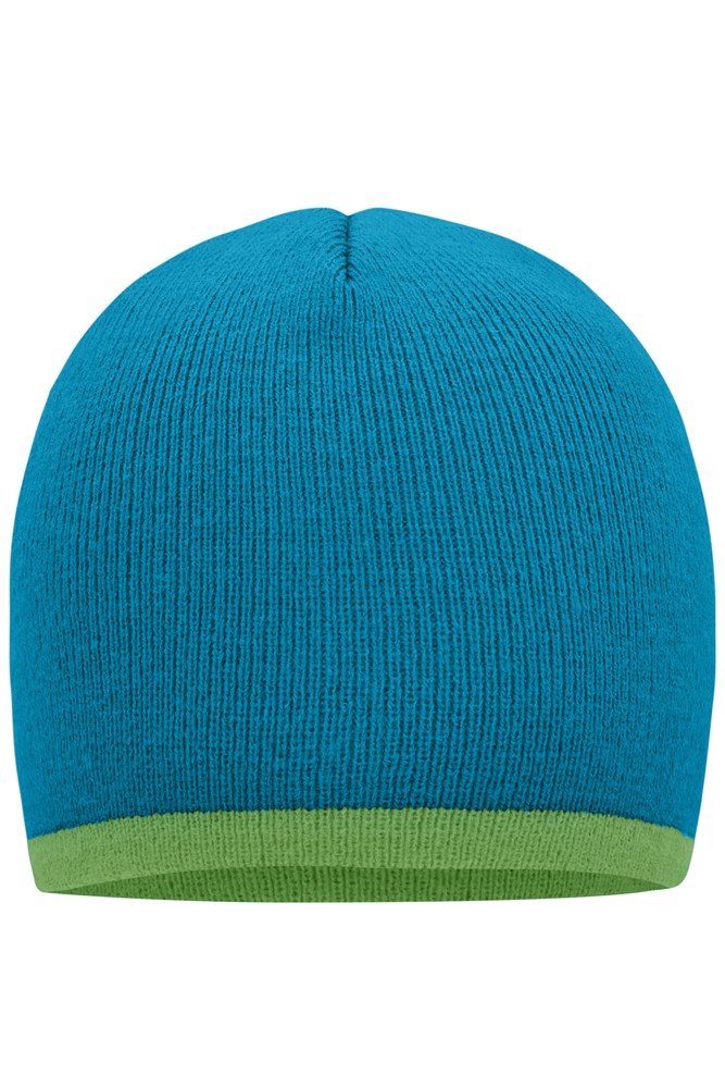 Beanie with Contrasting Border