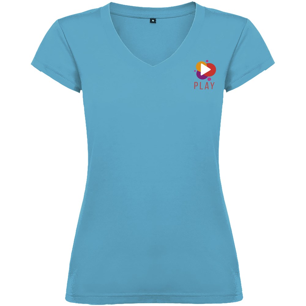 Victoria 155 g/m² T-Shirt mit V-Ausschnitt für Damen