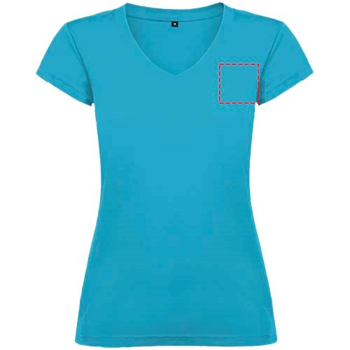 Victoria 155 g/m² T-Shirt mit V-Ausschnitt für Damen