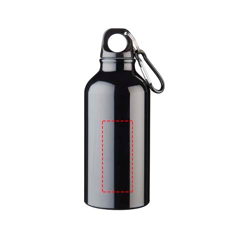 Oregon 400 ml Aluminium Trinkflasche mit Karabinerhaken