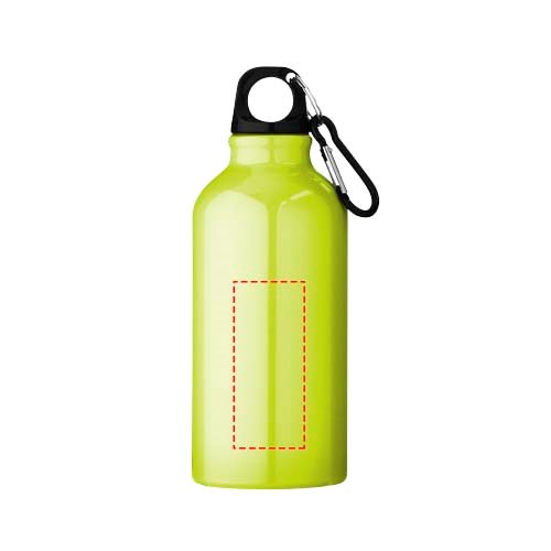 Oregon 400 ml Aluminium Trinkflasche mit Karabinerhaken