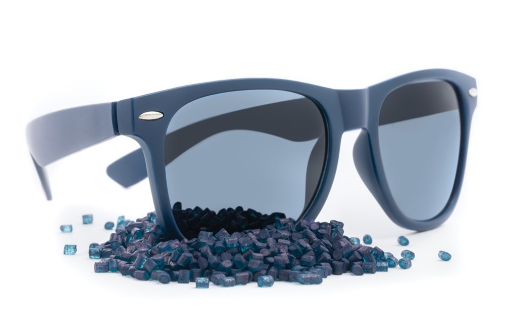 Sonnenbrille aus GRS recyceltem PC Kunststoff