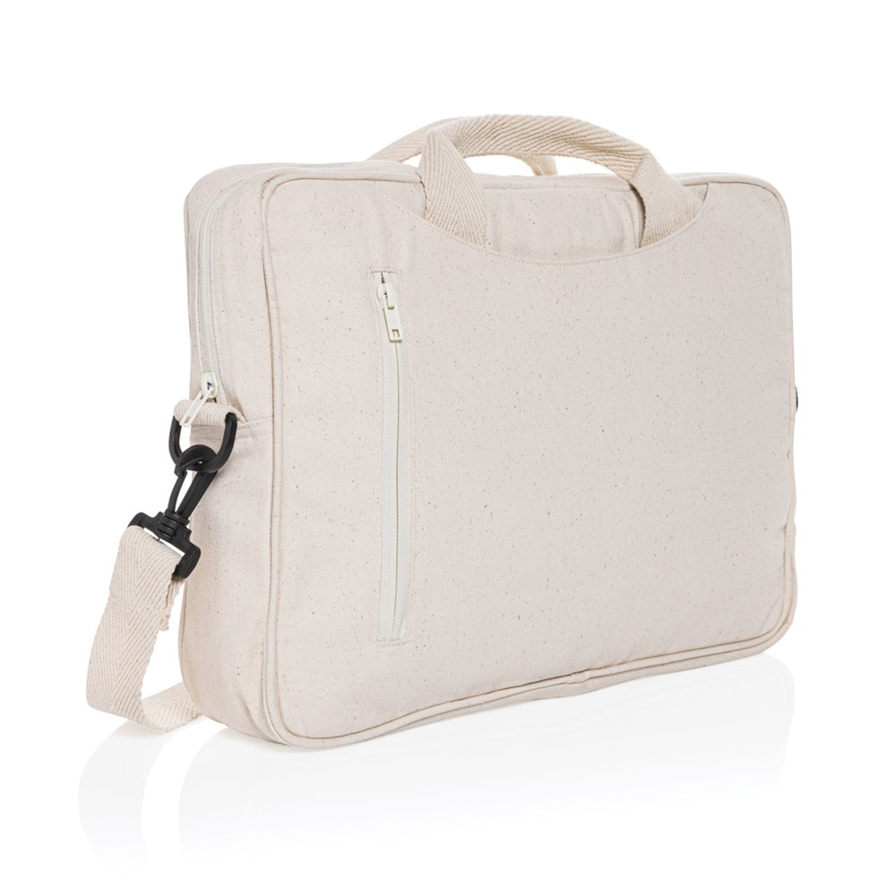 Laluka AWARE™ 15.4" Laptop-Tasche aus recycelter Baumwolle