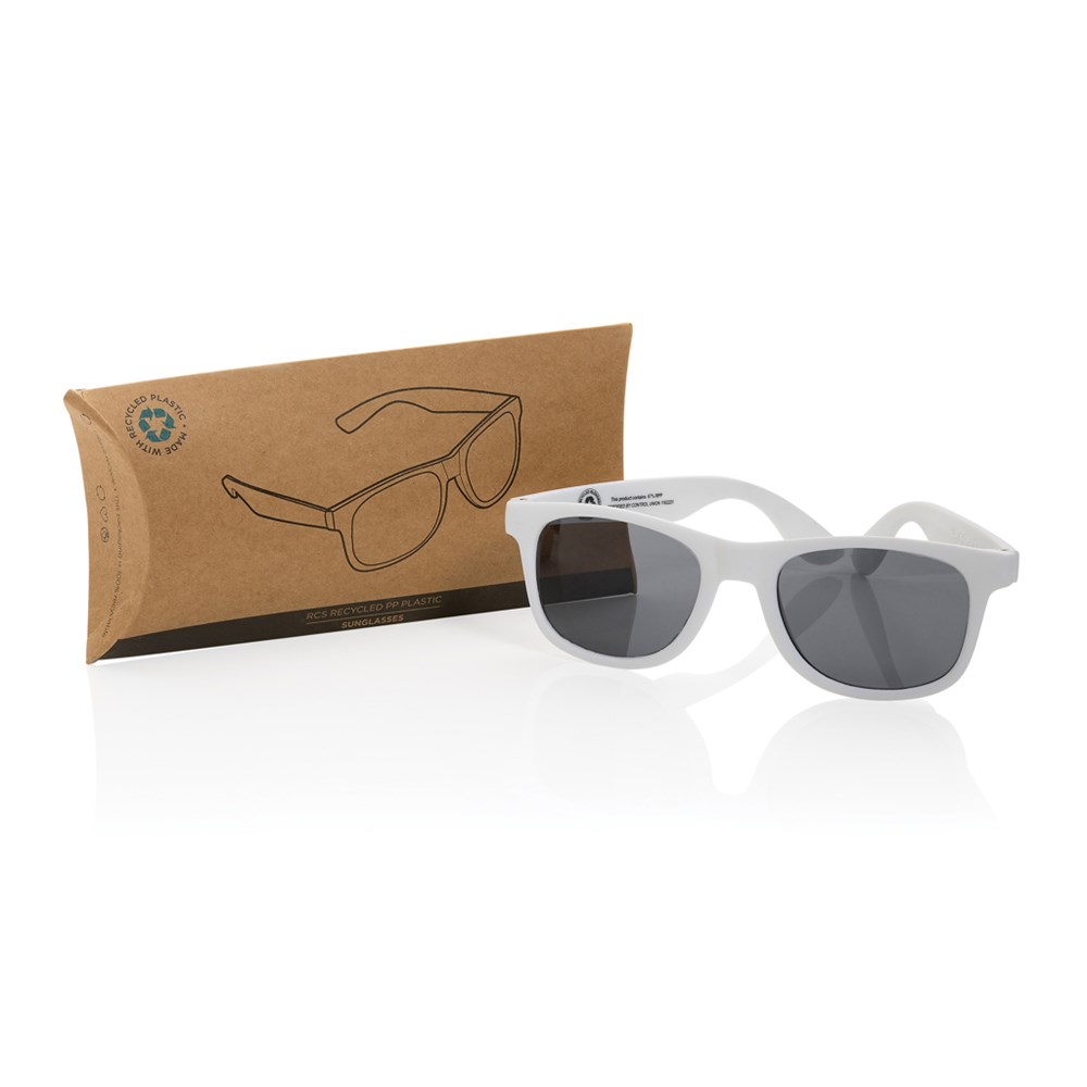 Sonnenbrille aus RCS recyceltem PP-Kunststoff