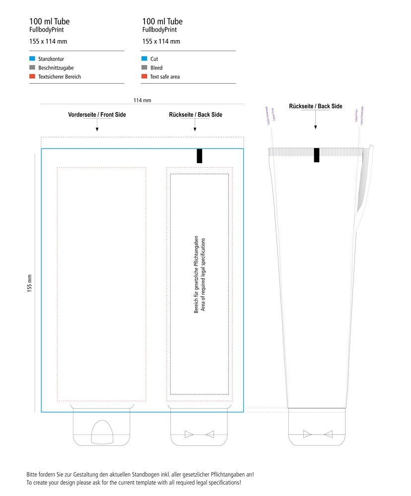 Sonnenmilch LSF 30 (sens.), 100 ml Tube