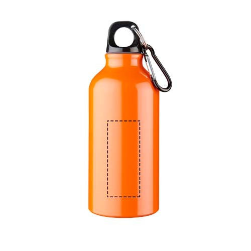 Oregon 400 ml Aluminium Trinkflasche mit Karabinerhaken