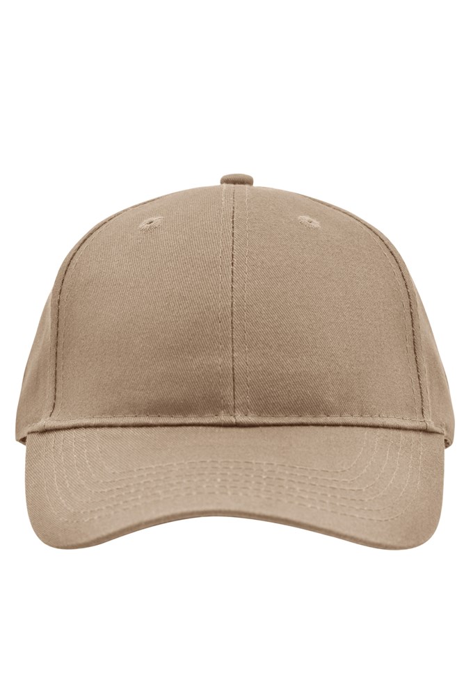 Brushed 6 Panel Cap