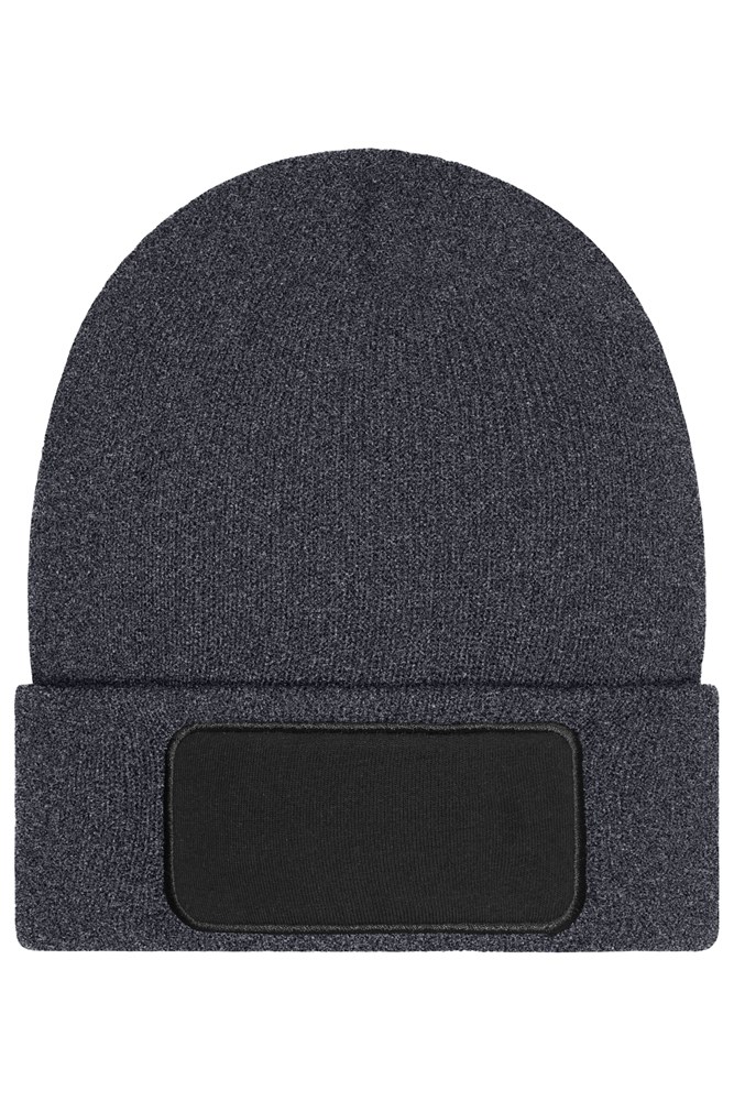 Beanie with Patch (10cm x 5 cm) - Thinsulate