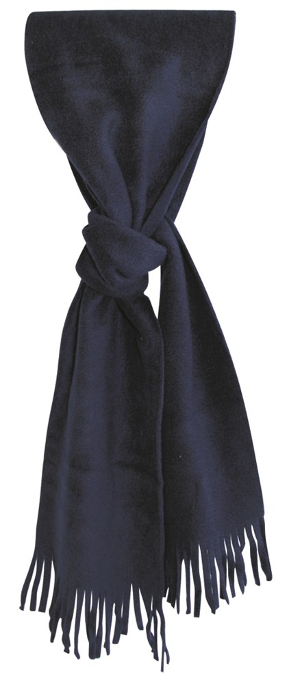 Fleece-Schal navyblau