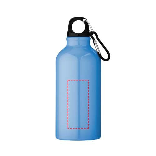 Oregon 400 ml Aluminium Trinkflasche mit Karabinerhaken