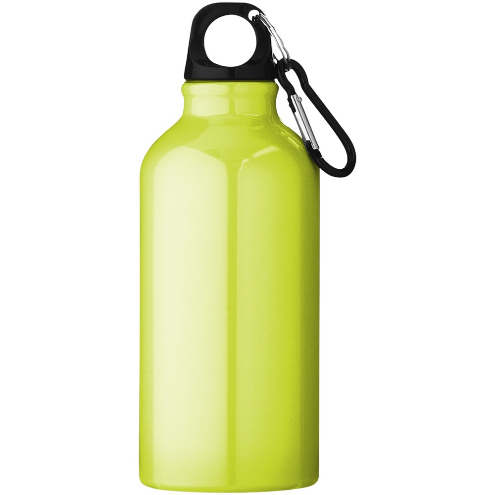 Oregon 400 ml Aluminium Trinkflasche mit Karabinerhaken